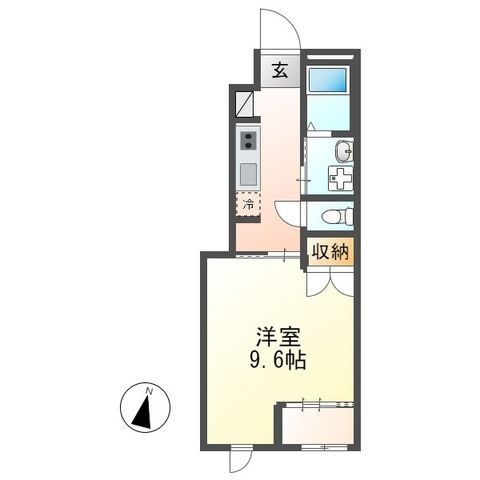 東村山市久米川町３丁目のアパート