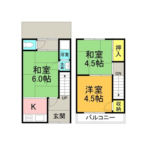 	池尻文化の間取り