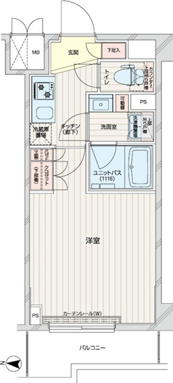 【間取り】 | ルーブル本羽田