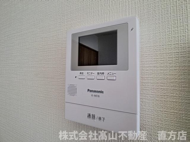 直方市大字感田のアパートのセキュリティ