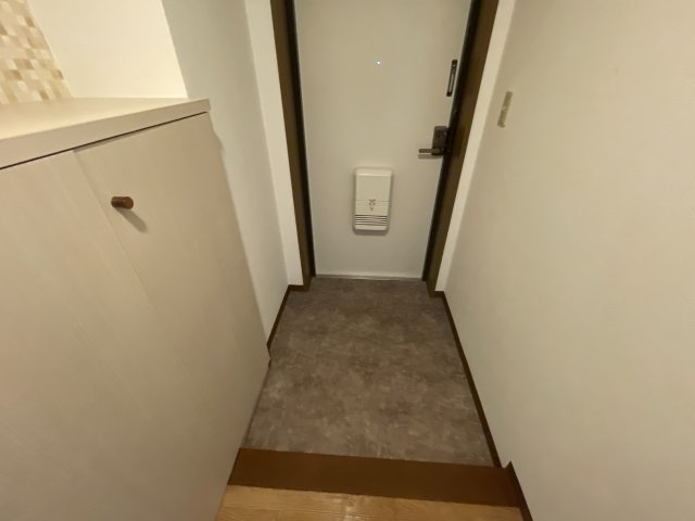 手柄アートスカイハイツの玄関