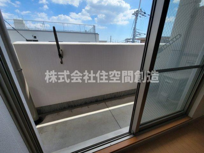 【バルコニー】 | エミールＨＩＲＯ | ※同タイプの写真となり、実際のお部屋とは異なる場合があります