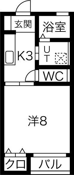 エクセランIの間取り