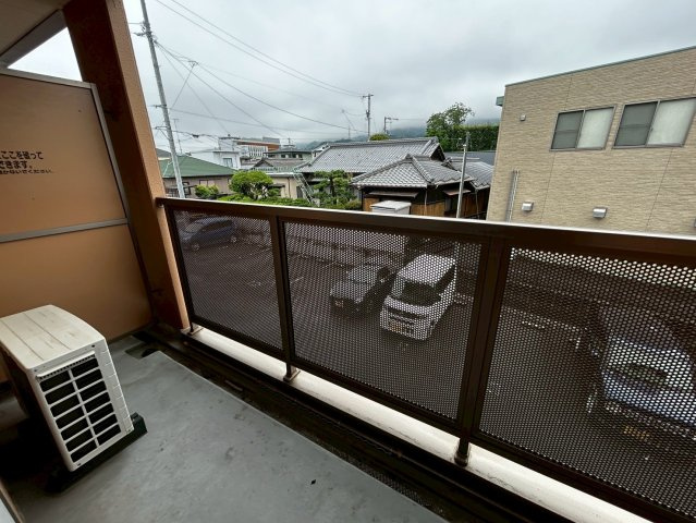 フィネス宮川のバルコニー