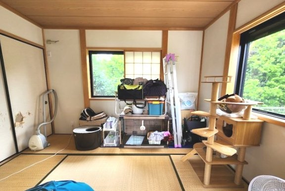 いすみ市深堀　平屋中古戸建の和室|令和2年12月築 ３LDK平屋建 敷地約117坪洋芝 家庭菜園 ドックランが可能です 海徒歩12分