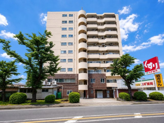 京王大和マンションの外観|～Exterior～
藤沢街道沿いの大型マンション
１０階部分につき圧巻の眺望！