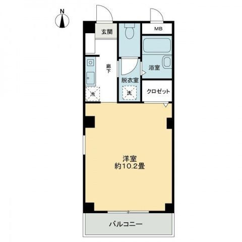 フィネス宮川の間取り