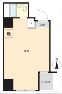 【間取り】 | ハイツ五反田