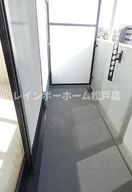 カーザ日暮のバルコニー