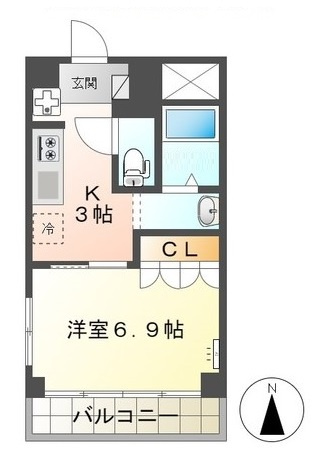 【間取り】 | フェリーチェ【名古屋市賃貸・ペット可】
