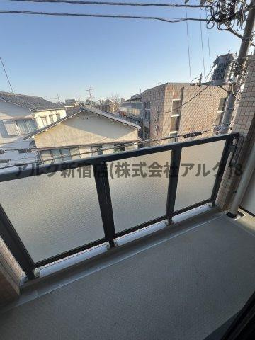 エスタシオン和田のバルコニー