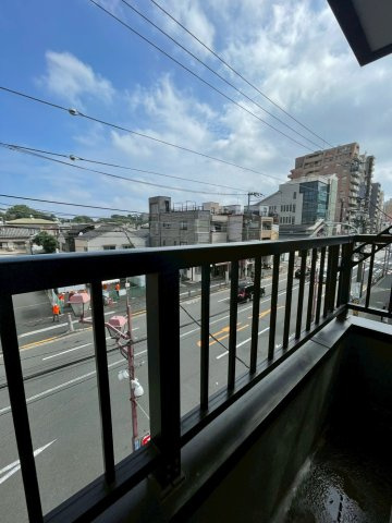 若葉コーポのバルコニー