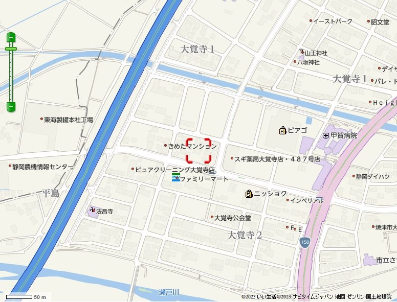 Ｈ＆Ｐ の地図