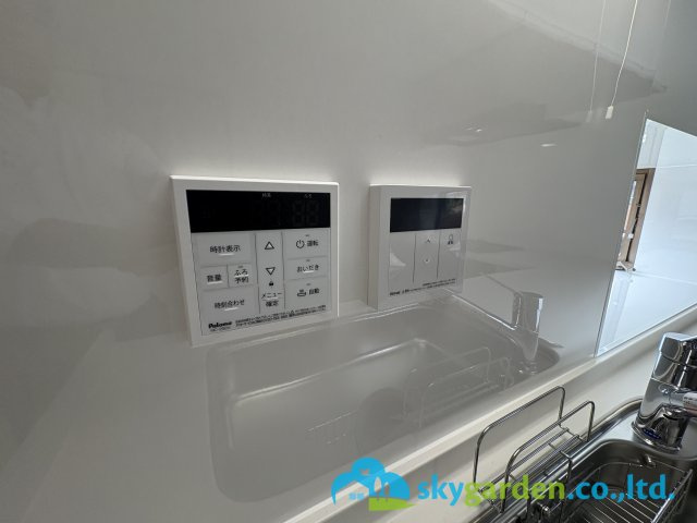 藤沢市大鋸１丁目　中古戸建の設備|給湯スイッチパネル