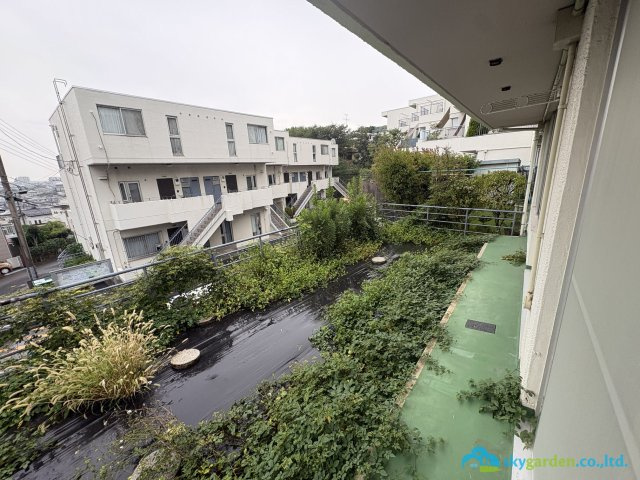 ドルミ藤沢Ｃ棟の庭