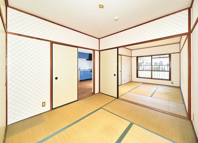 グランベア今井の和室|6帖4.5帖続き和室