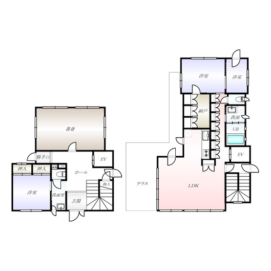 【間取り】 | 若久6丁目戸建て