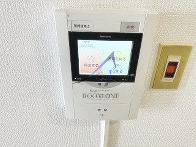 ライオンズステーションプラザ半蔵門のセキュリティ|モニター付きインターホンです。