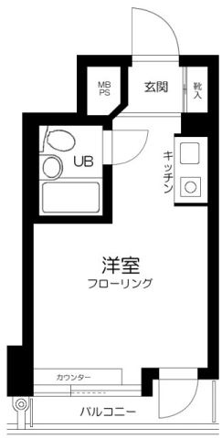 ライオンズステーションプラザ半蔵門の間取り|間取りです。