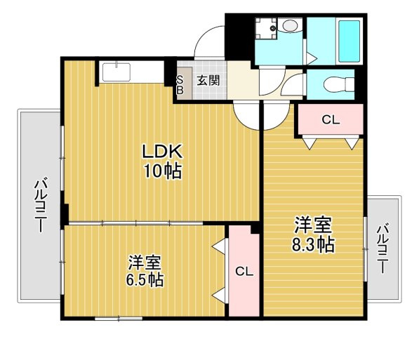 【間取り】 | グレイスコート清水
