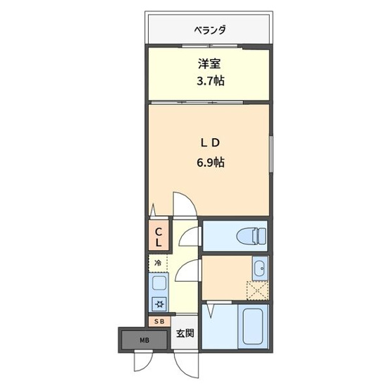 【間取り】 | クレスト高安