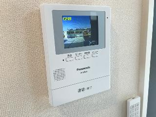 幸田町大字菱池　賃貸アパート新築工事の内装|カメラ付インターホン（イメージ）