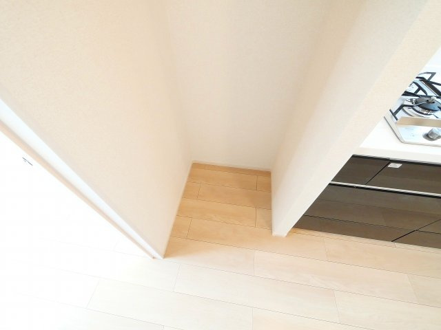 ヒカルサ奈良大森西ノースのキッチン|冷蔵庫置き場です