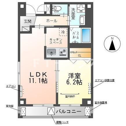ラピスラズリの間取り|間取図