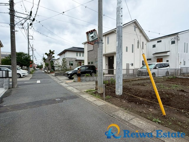 売地　高座郡寒川町一之宮1丁目の前面道路含む現地写真
