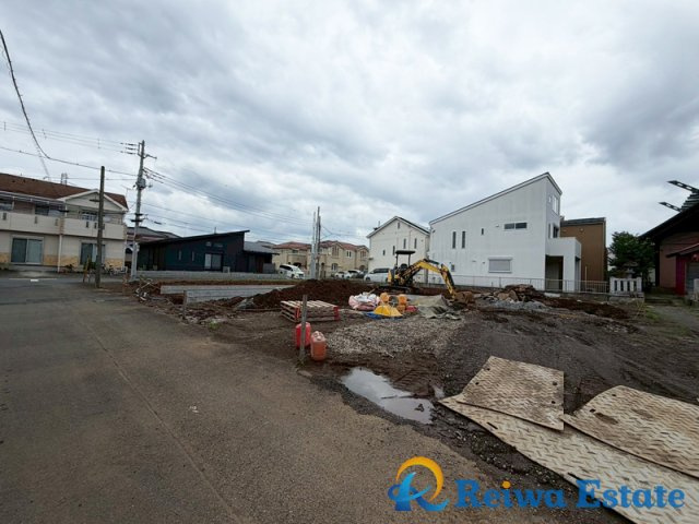 売地　高座郡寒川町一之宮1丁目の前面道路含む現地写真