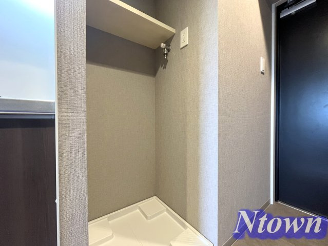 【設備】 | ディアレイシャス名駅WEST | 洗濯機置き場です。