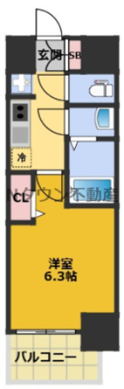 【間取り】 | ディアレイシャス名駅WEST | 間取りです。