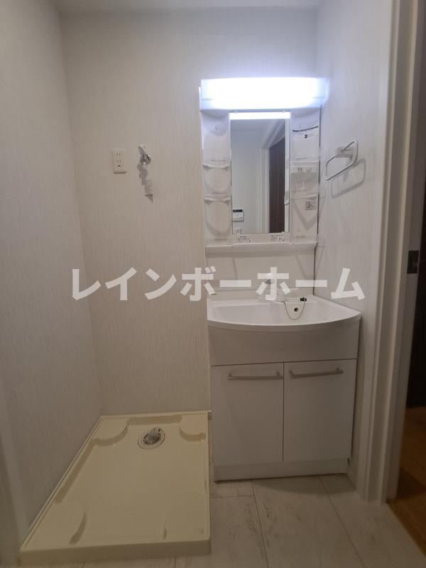 特典：仲介手数料が無料です!!の独立洗面台|独立洗面台、朝の身支度には欠かせません