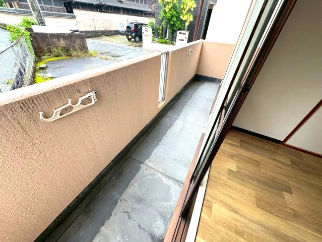 サンクレスト杉村のバルコニー