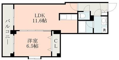 パレス河原町の間取り