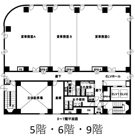 カーニープレイス本町の間取り