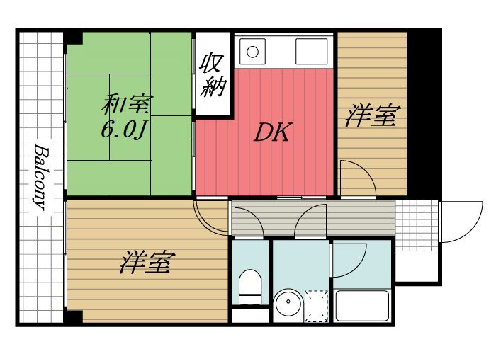 【間取り】 | FC東金