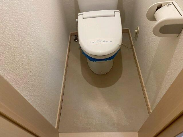 川崎市麻生区岡上５丁目のアパートのトイレ