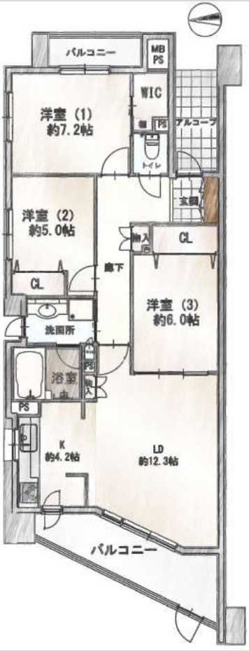 ライオンズステージ横濱グランガレリア【仲介手数料無料】ペット可♪