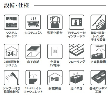 八重瀬町屋宜原（限定1棟）の設備|充実の設備♪