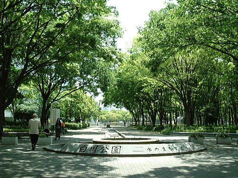 白川公園（490m） 