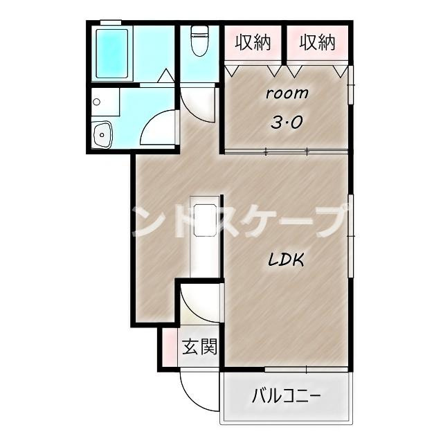 ブリーズ・アエルの間取り|高崎、前橋のお部屋探しはエンドスケープまで！お客様の理想お聞かせ下さい♪