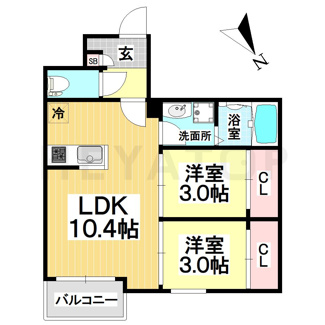 【間取り】 | REGALEST野並