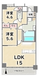 【間取り】 | エミネンス四条