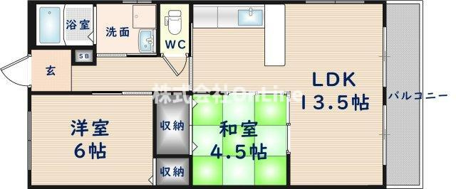 【間取り】 | 第3コーポ平野