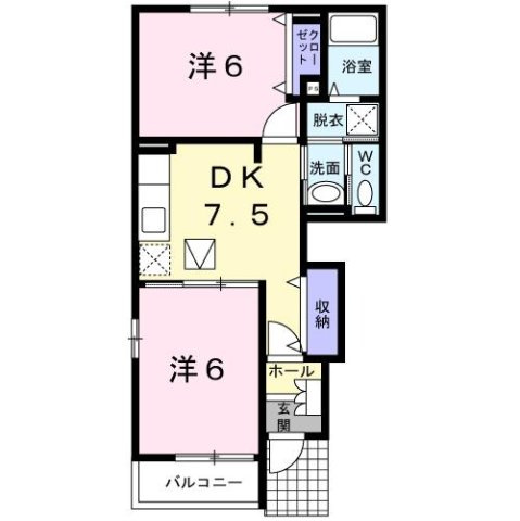 【間取り】 | アイ・メゾンＢ