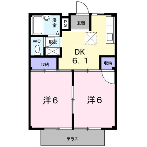 【間取り】 | シティハイツフォレスト