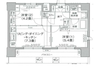 【間取り】 | ティモーネ日暮里イースト | 間取りです。