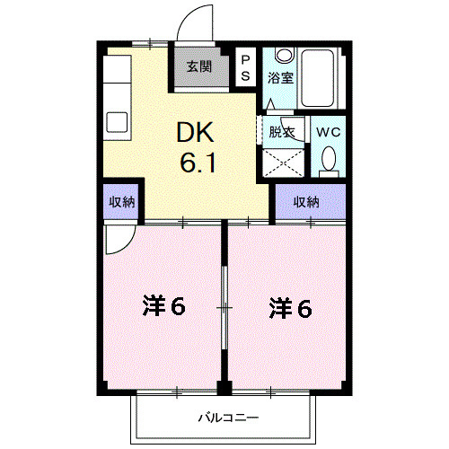 【間取り】 | シティハイツフォレスト