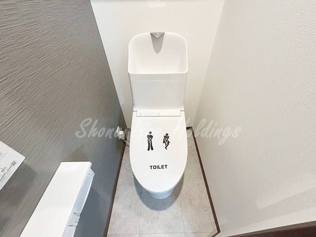 藤沢市湘南台６丁目のアパートのトイレ|清潔感のあるトイレです
